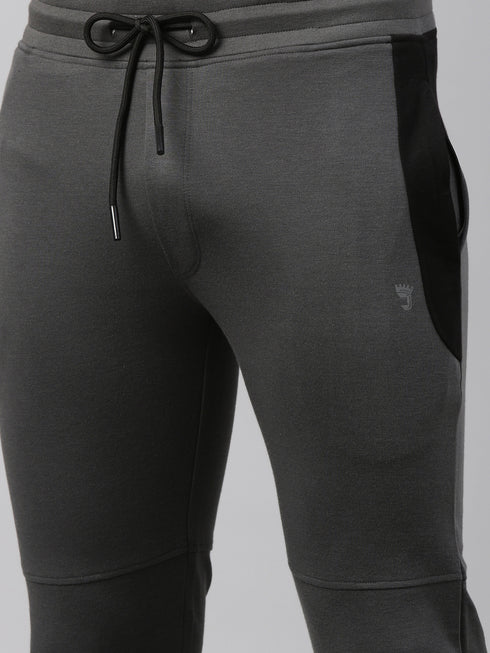 Charcoal Solid Track Pant